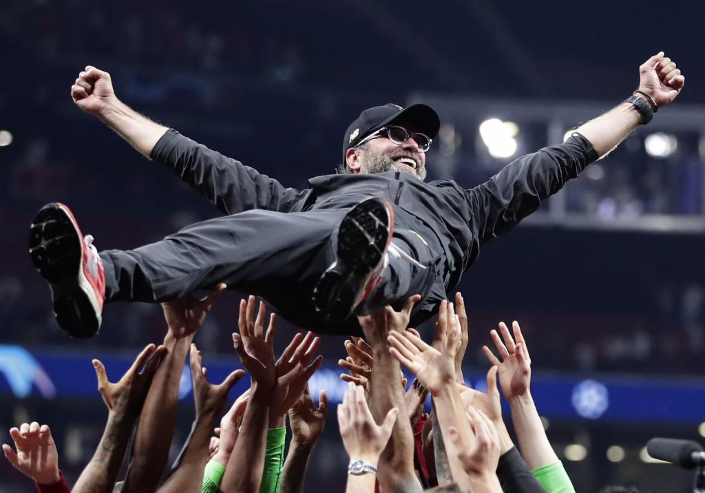 Klopp celebra triunfo en final de Liga de Campeones 2019